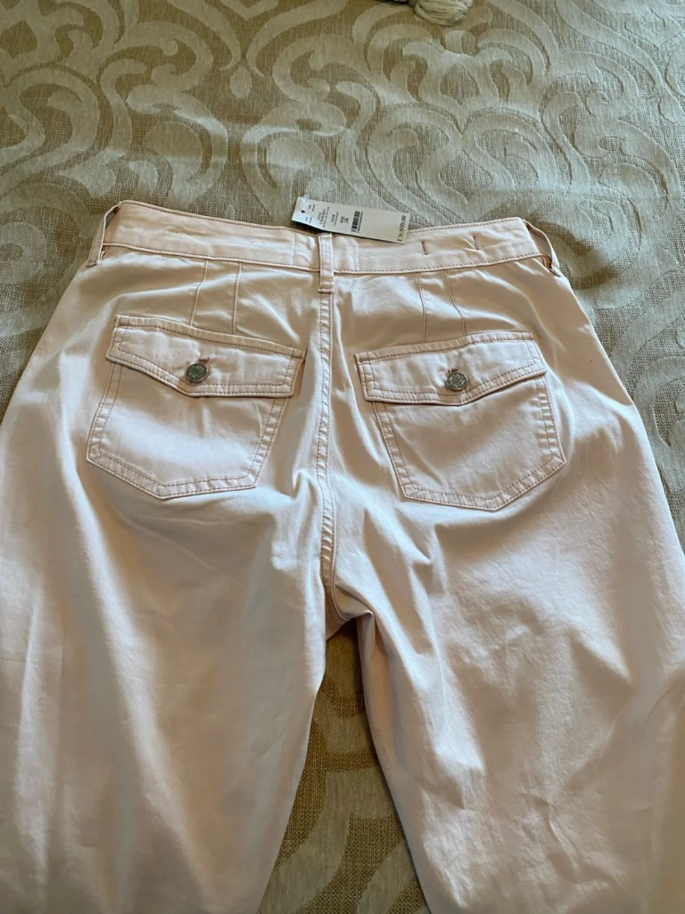 White House Black Market Pale Pink High-Rise Pants - Picture 7 of 10